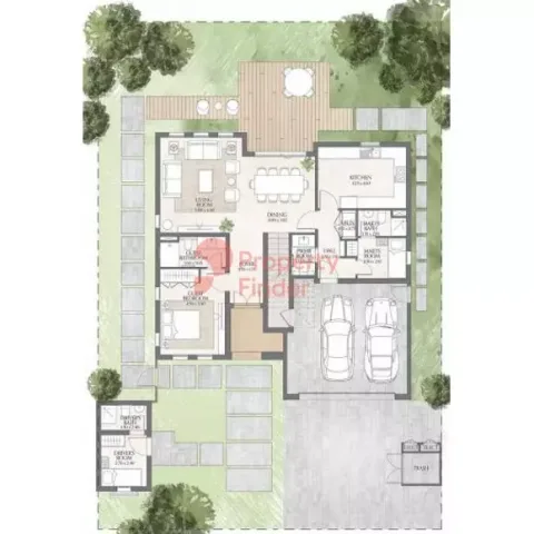 Floor plan, 4 Beds, 3,402 sq ft