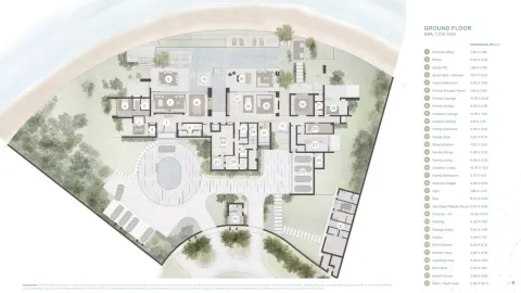 Floor plan, 8 Beds, 26,672 sq ft