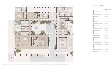 Floor plan, 8 Beds, 33,195 sq ft