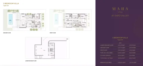 Floor plan, 5 Beds, 11,882 sq ft