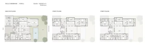 Floor plan, 5 Beds, 8,438 sq ft