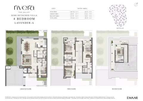 Floor plan, 4 Beds, 3,714 sq ft