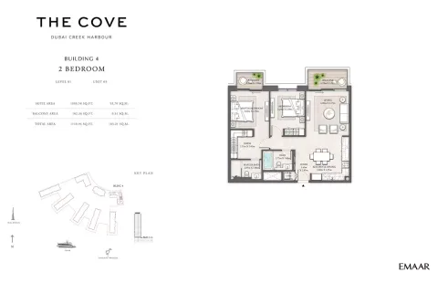 Floor plan, 1 Bed, 738 sq ft