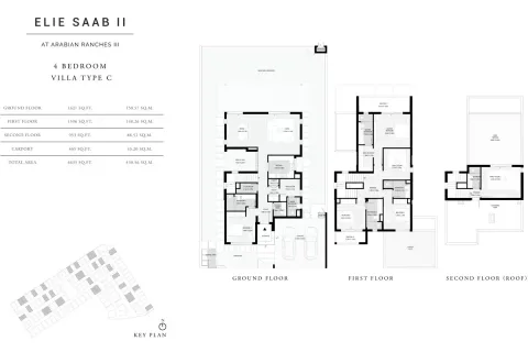 Floor plan, 4 Beds, 4,635 sq ft