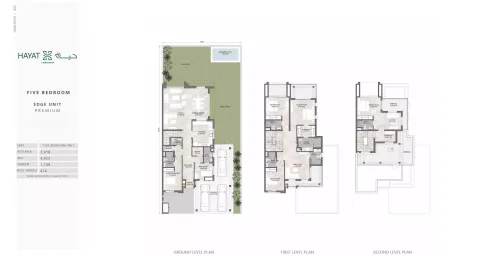 Floor plan, 5 Beds, 4,953 sq ft