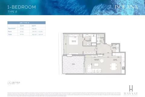 Floor plan, 1 Bed, 895 sq ft