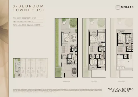 Floor plan, 3 Beds, 3,291 sq ft