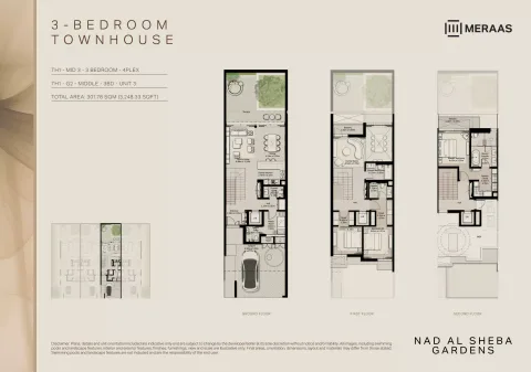 Floor plan, 3 Beds, 3,248 sq ft