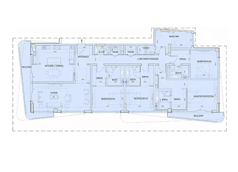 Floor plan, 4 Beds, 2,973 sq ft