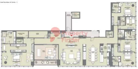 Floor plan, 4 Beds, 5,438 sq ft