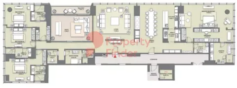 Floor plan, 4 Beds, 4,769 sq ft