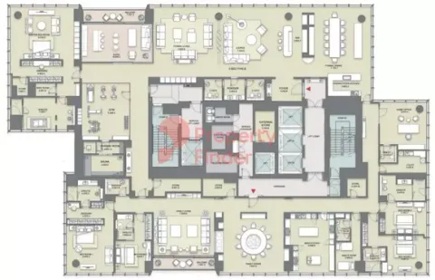Floor plan, 5 Beds, 11,270 sq ft