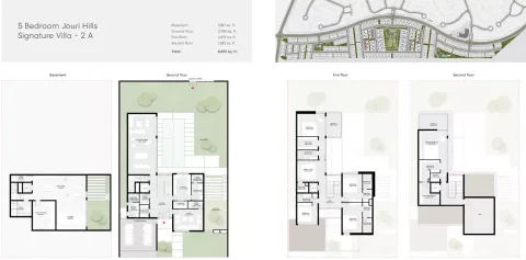Floor plan, 5 Beds, 8,073 sq ft