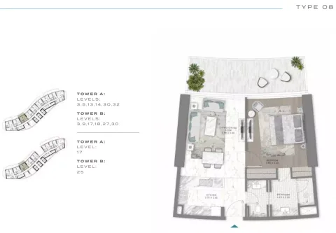 Floor plan, 1 Bed, 0 sq ft