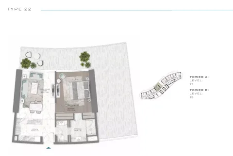 Floor plan, 1 Bed, 0 sq ft