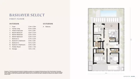 Floor plan, 4 Beds, 3,928 sq ft