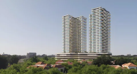 Barari Twin Towers, Dubai Land, Dubai