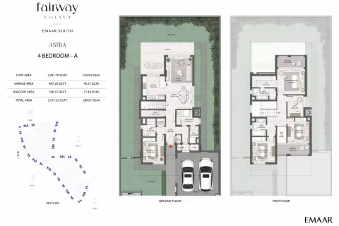 Floor plan, 3 Beds, 3,107 sq ft