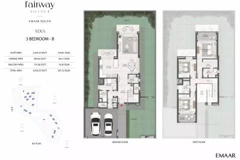 Floor plan, 3 Beds, 3,030 sq ft