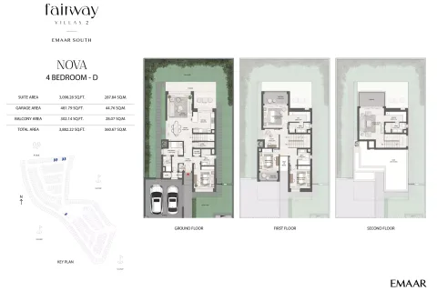 Floor plan, 4 Beds, 3,882 sq ft