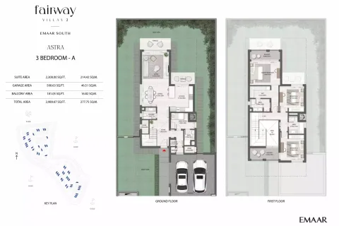 Floor plan, 3 Beds, 2,989 sq ft