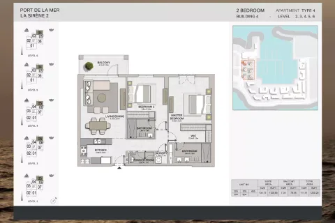 Floor plan, 2 Beds, 1,200 sq ft