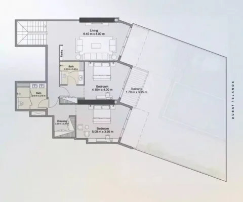 Floor plan, 3 Beds, 4,266 sq ft