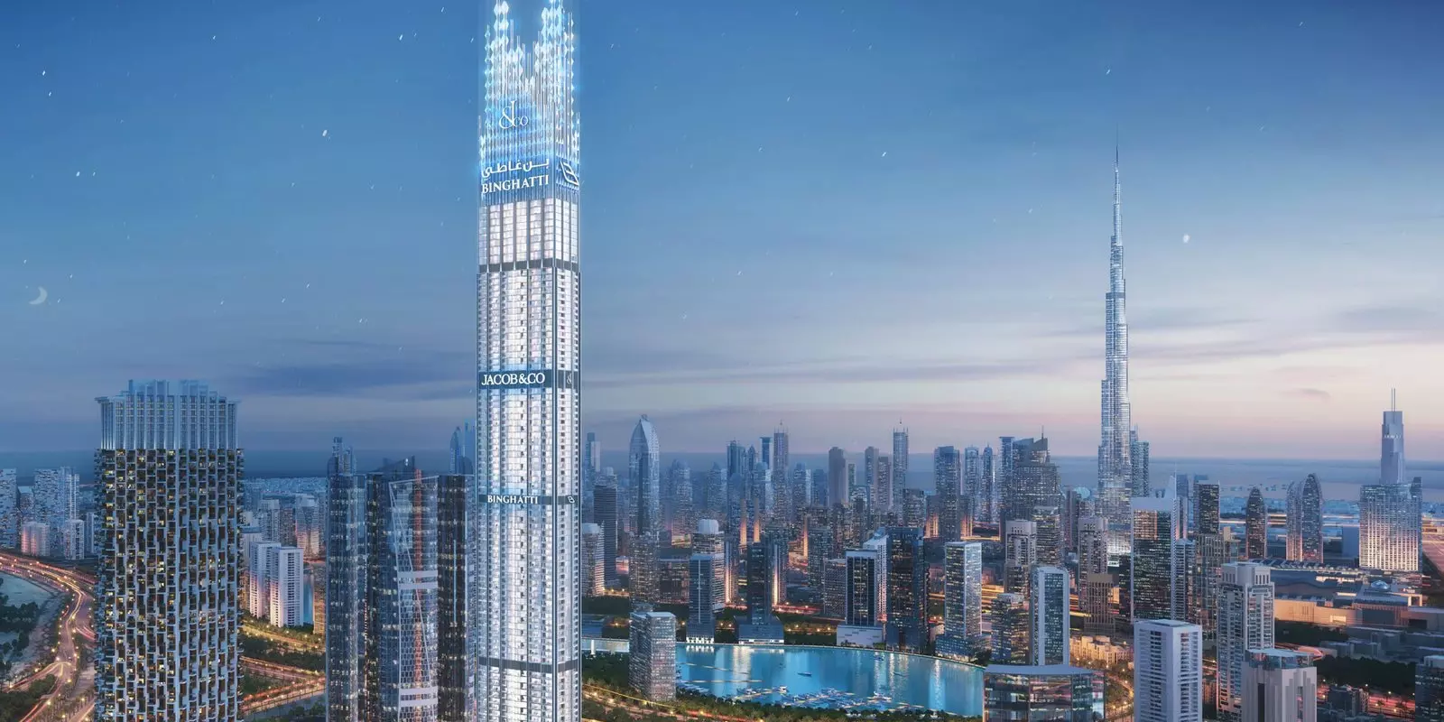 Burj Binghatti Jacob & Co, image 1