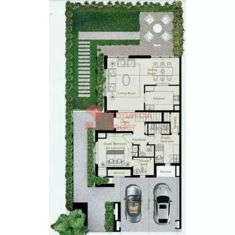 Floor plan, 4 Beds, 2,683 sq ft