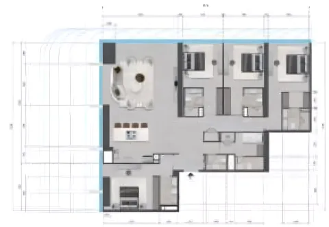 Floor plan, 4 Beds, 2,651 sq ft