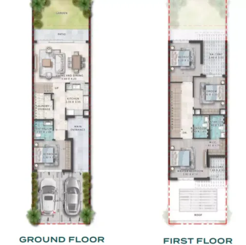 Floor plan, 4 Beds, 2,186 sq ft
