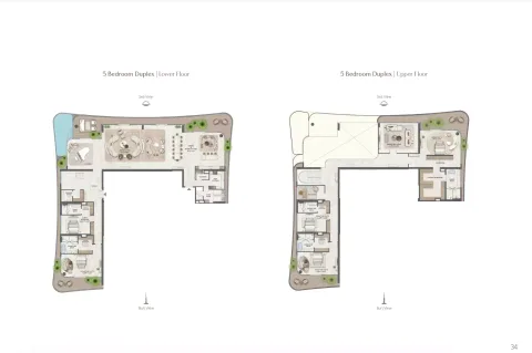Floor plan, 5 Beds, 11,093 sq ft