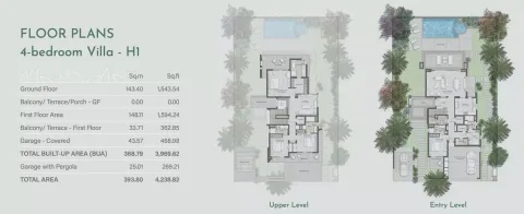 Floor plan, 4 Beds, 4,238 sq ft