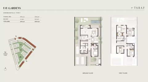 Floor plan, 4 Beds, 3,514 sq ft