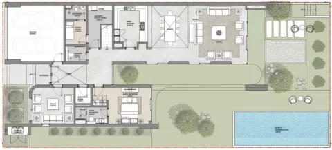 Floor plan, 4 Beds, 5,219 sq ft