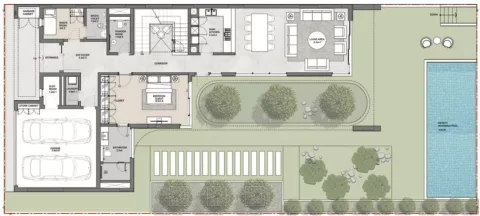 Floor plan, 4 Beds, 4,836 sq ft