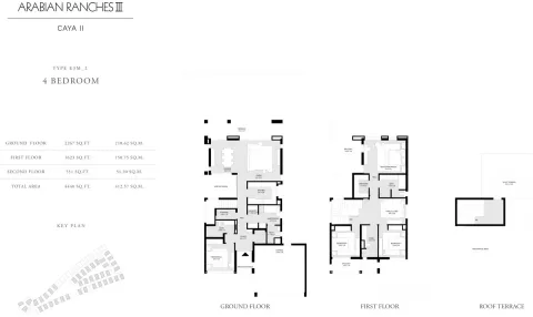 Floor plan, 4 Beds, 4,440 sq ft