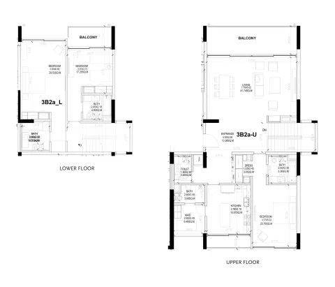 Floor plan, 3 Beds, 2,832 sq ft