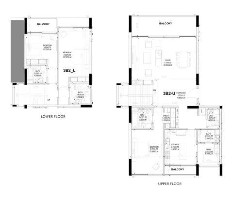 Floor plan, 3 Beds, 2,821 sq ft