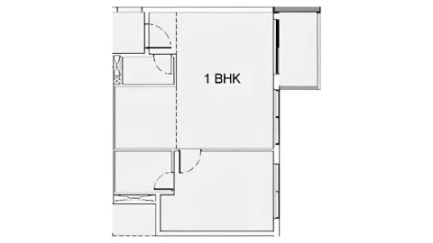Floor plan, 1 Bed, 753 sq ft