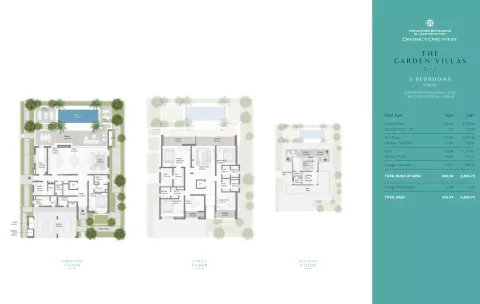 Floor plan, 5 Beds, 8,896 sq ft
