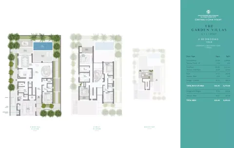 Floor plan, 4 Beds, 6,656 sq ft