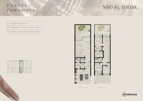 Floor plan, 3 Beds, 2,813 sq ft