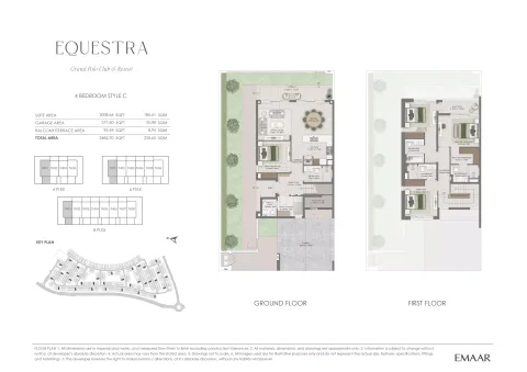 Floor plan, 4 Beds, 2,482 sq ft
