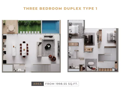 Floor plan, 3 Beds, 1,998 sq ft
