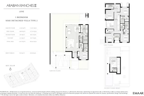 Floor plan, 5 Beds, 3,331 sq ft