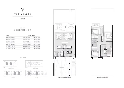 Floor plan, 3 Beds, 2,081 sq ft