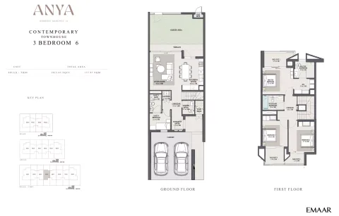 Floor plan, 3 Beds, 1,915 sq ft
