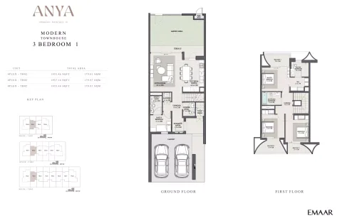 Floor plan, 3 Beds, 1,935 sq ft