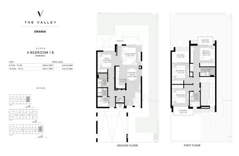 Floor plan, 4 Beds, 2,265 sq ft